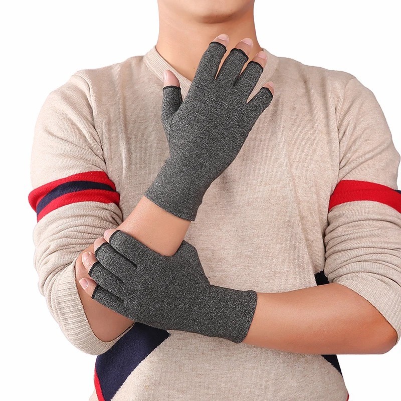 Compression Arthritis Gloves Wrist Support Hand Brace for Sports Pain Relief
