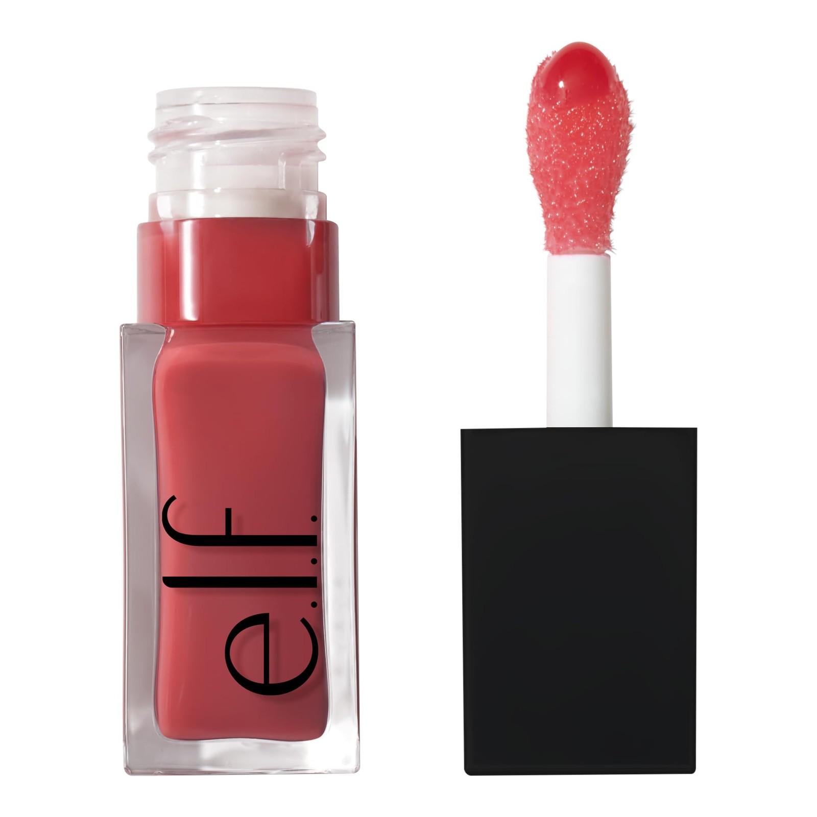 e.l.f. Glow Reviver Lip Oil, Nourishing 0.25 Fl Oz (Pack of 1), Rose Envy