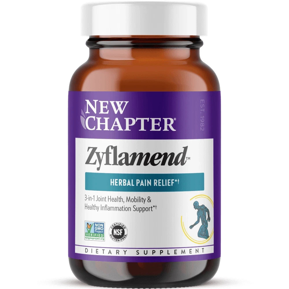 New Chapter Zyflamend Herbal Pain Relief (60 Veg Caps) Exp 12/2027+