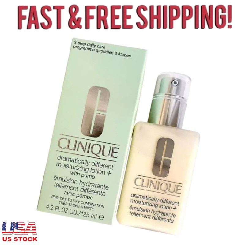 CLINIQUE DRAMATICALLY DIFFERENT MOISTURIZING LOTION WITH PUMP 4.2 FL OZ / 125 ML