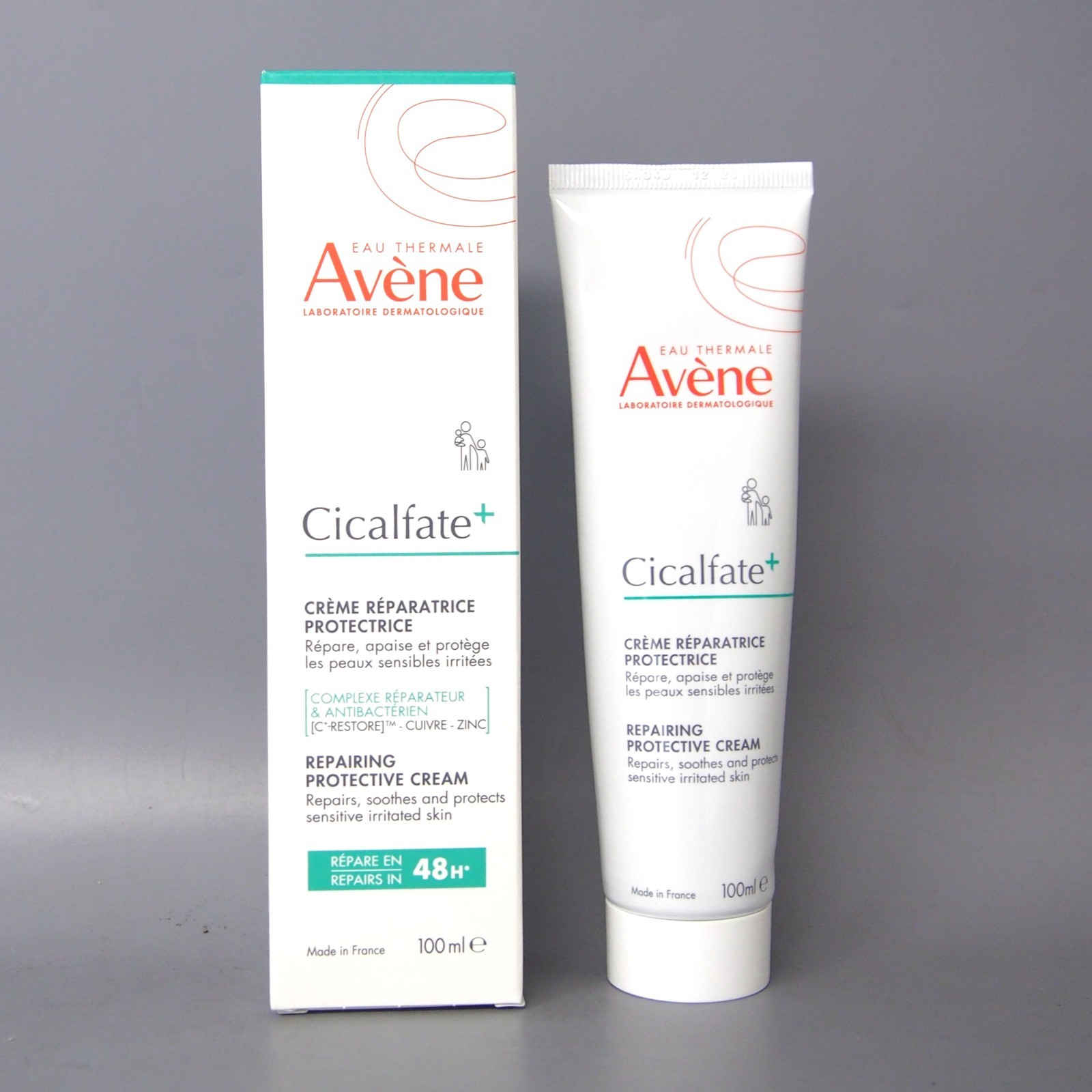 Avene Cicalfate+ Restorative Protective Cream 100ml 3.3oz EXP 12/2028