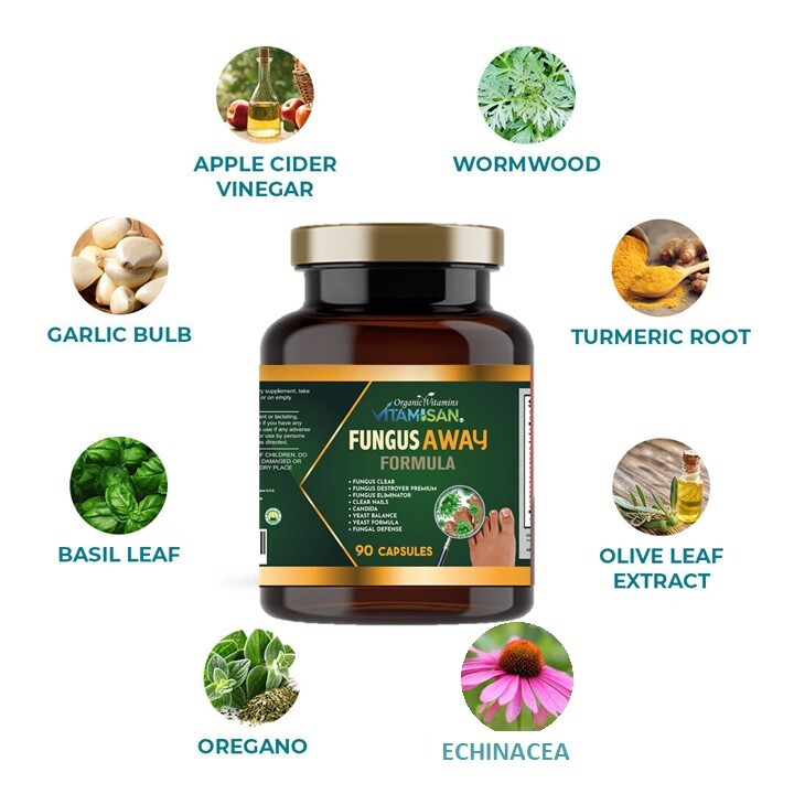 Strength Candida Cleanse Yeast Support cleanser and Detox with Herbs Enzymes 2