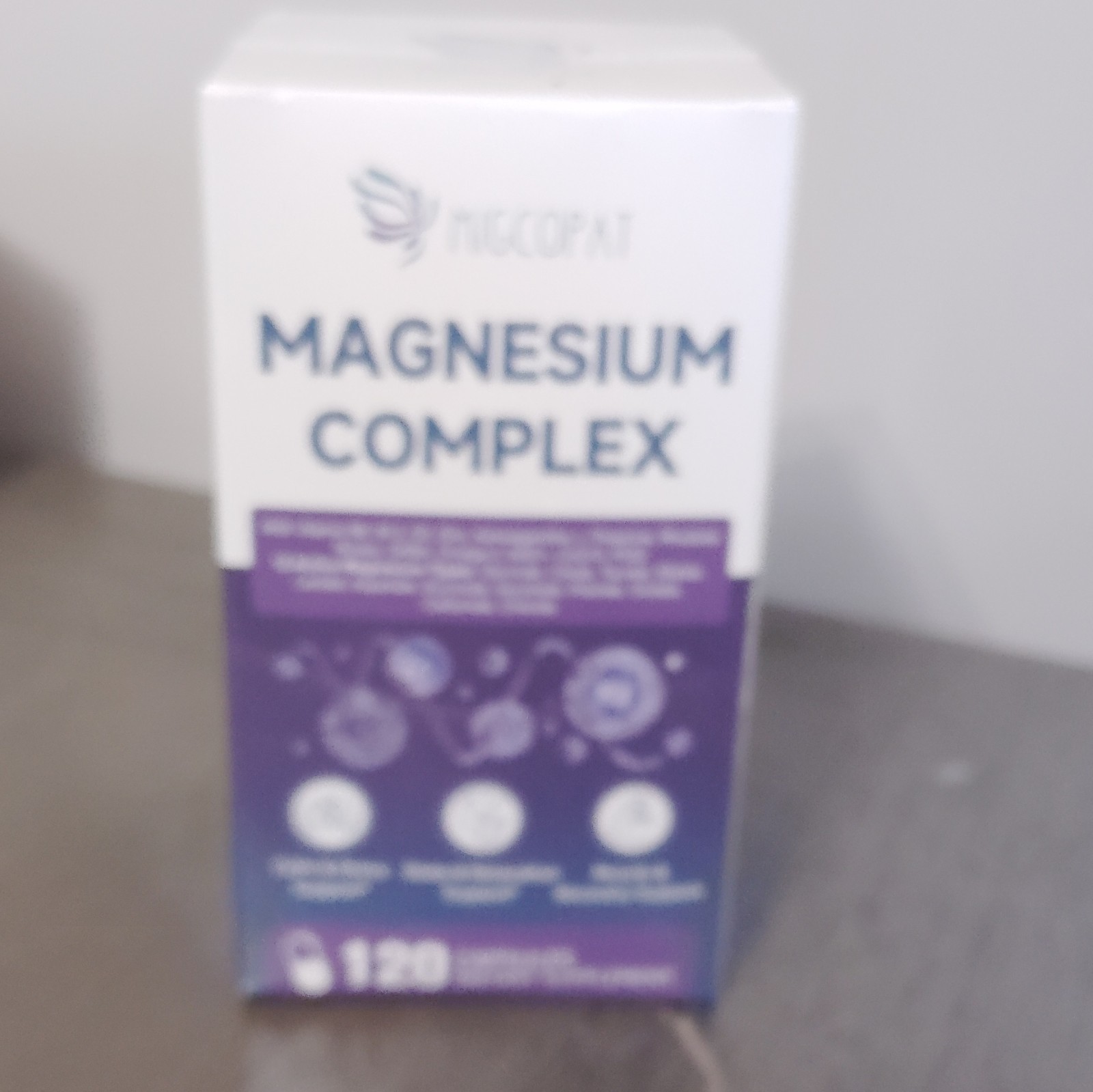IncoZen Magnesium Complex Mood & Relax + Energy Support Capsules 120 Count