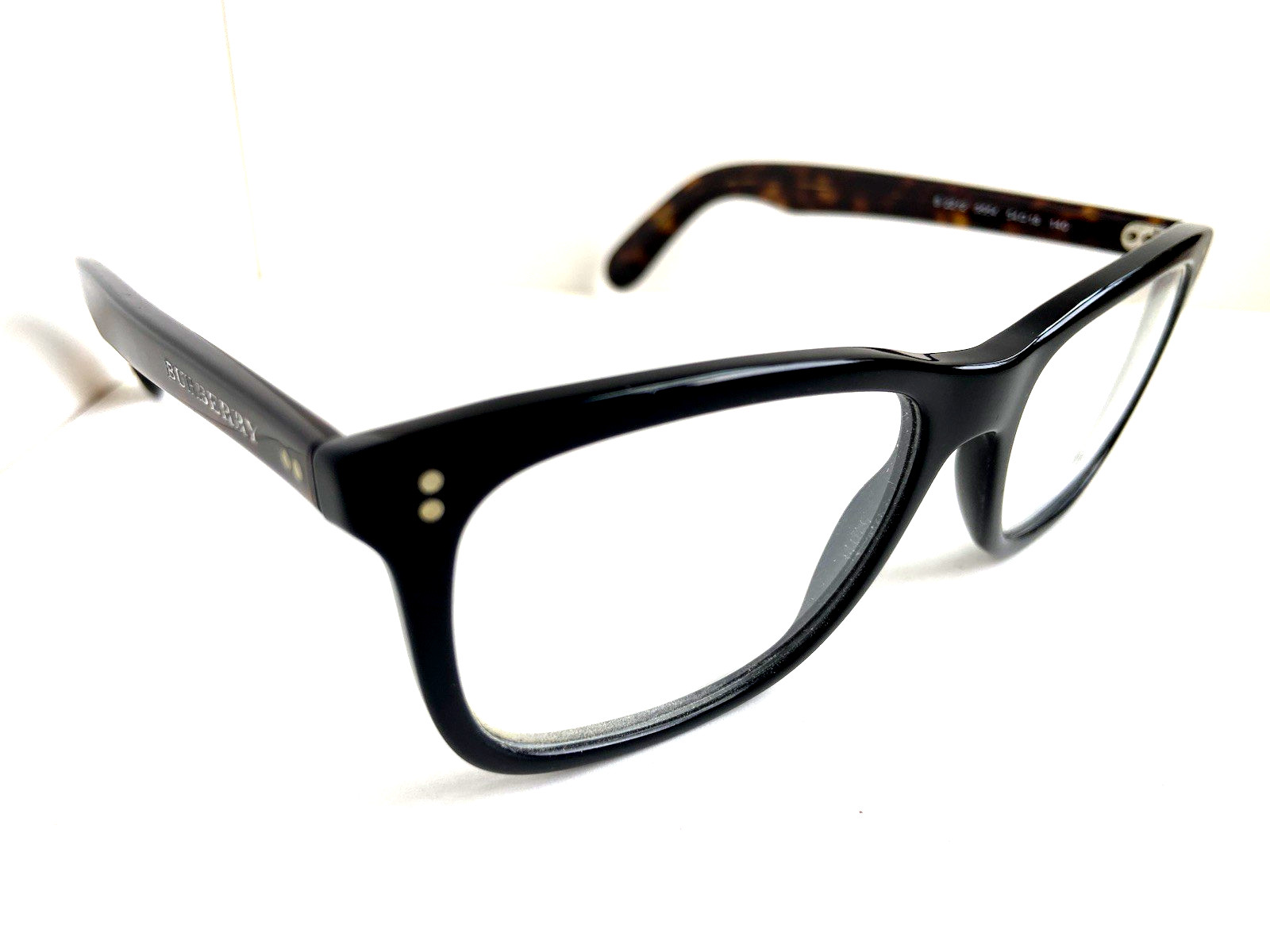 New Burberry 2212 3554 54mm Black Men’s Eyeglasses Frames 54-18-140 Italy