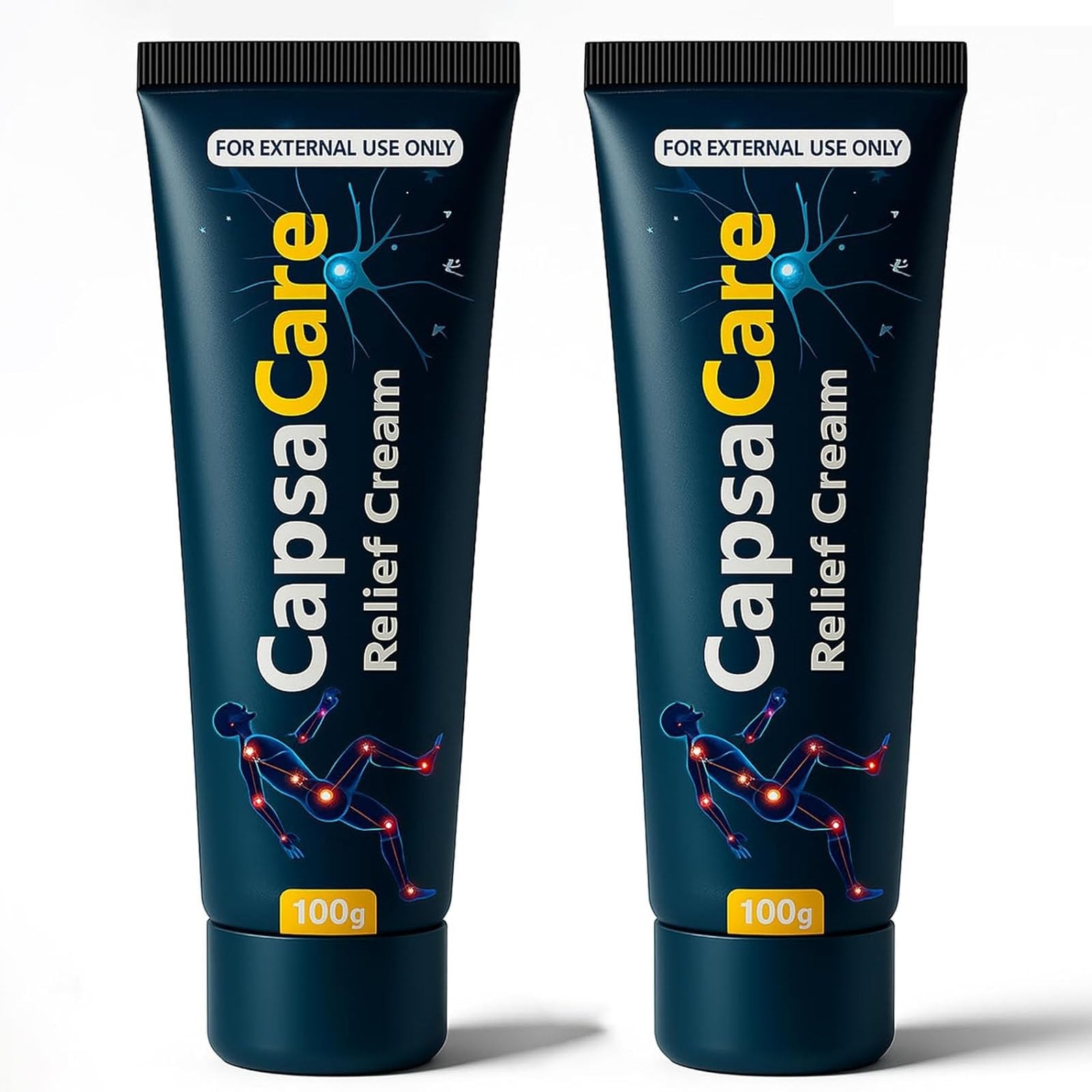 QUZOYU Capsacare Neuropathy Relief Cream, Contains Capsaicin, Arnica, Menthol…