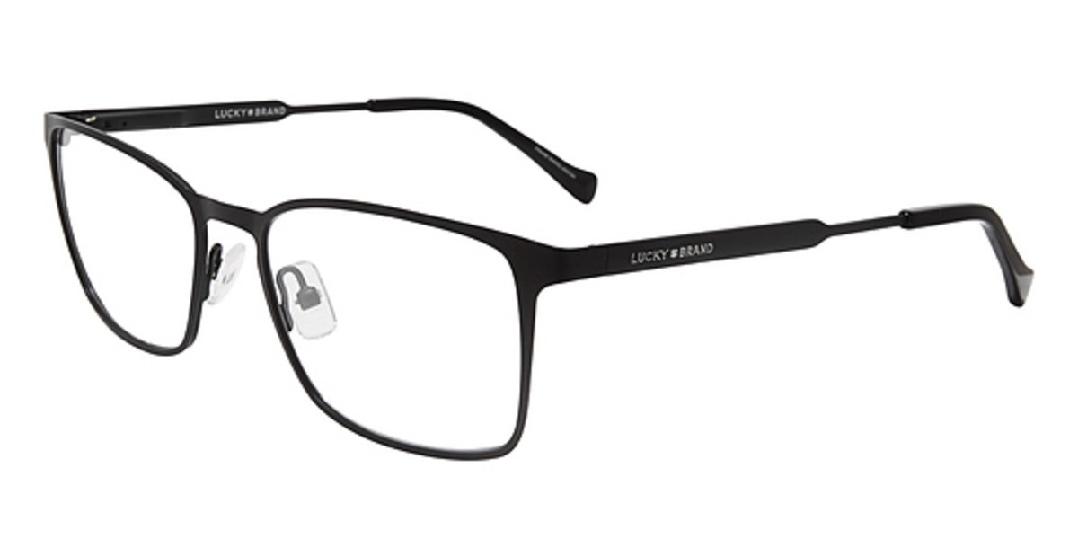 Lot of 3 New Lucky Brand Eyeglasses Optical Frames D312 Matte Black 53-18-140