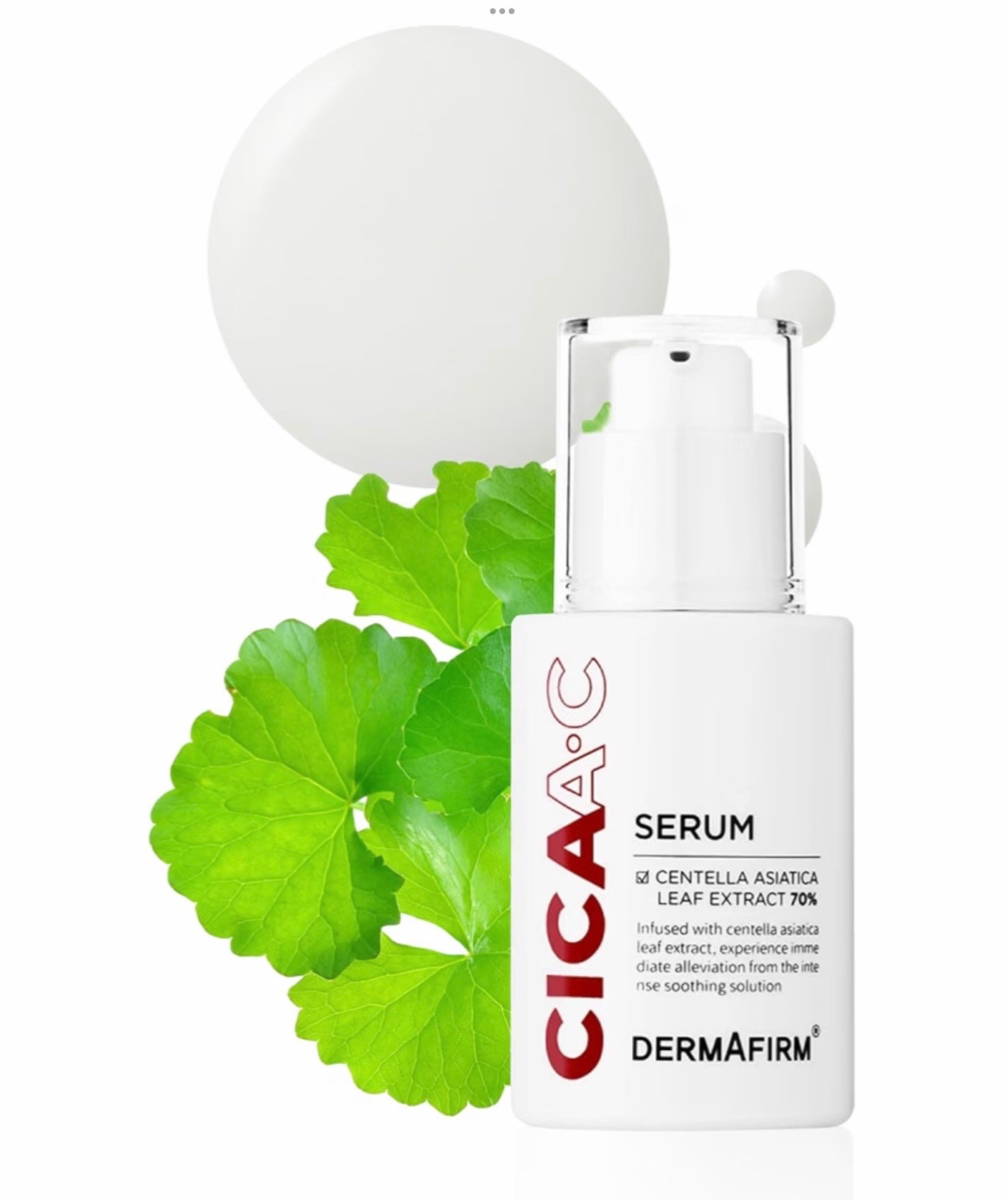 Dermafirm Cica A.C Stater Kit Lot of 4 Acne Skin Care Toner Serum Spot Cream