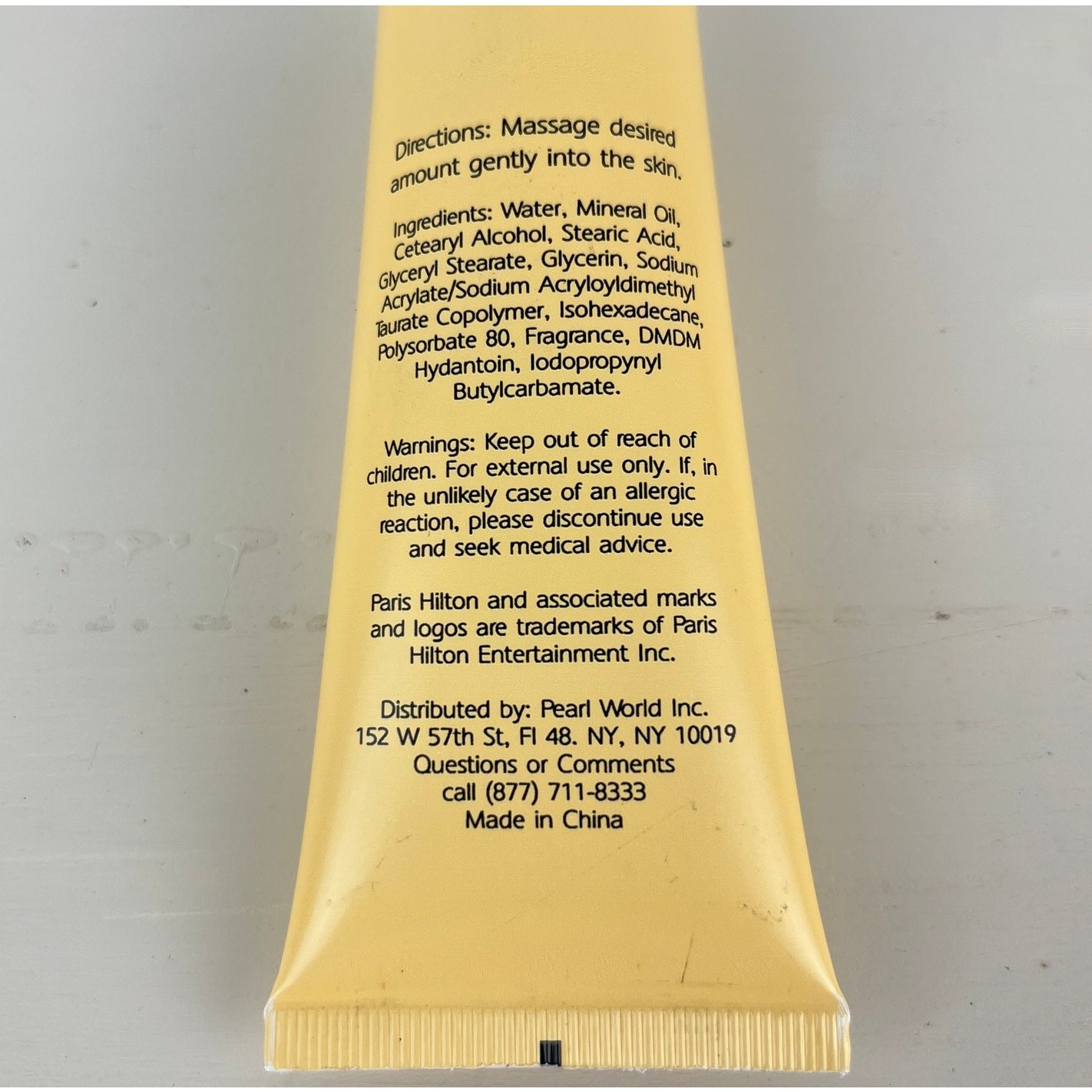 Paris Hilton Sweet Honey Hand Cream Lotion 2.5oz New