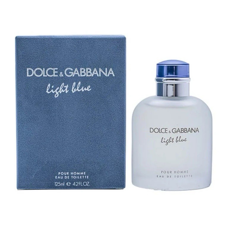 NEW Dolce & Gabbana Light Blue Pour Homme EDT 4.2oz 125ml Sealed