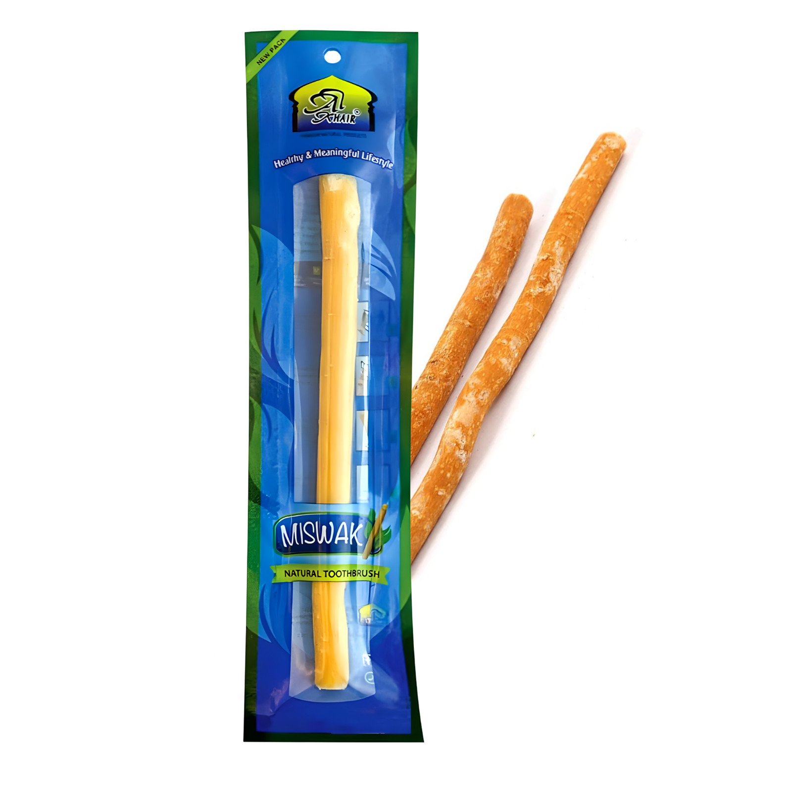 Miswak Natural Toothbrush – Al Khair Stick Toothpaste Chewing Stick Miswak Bulk