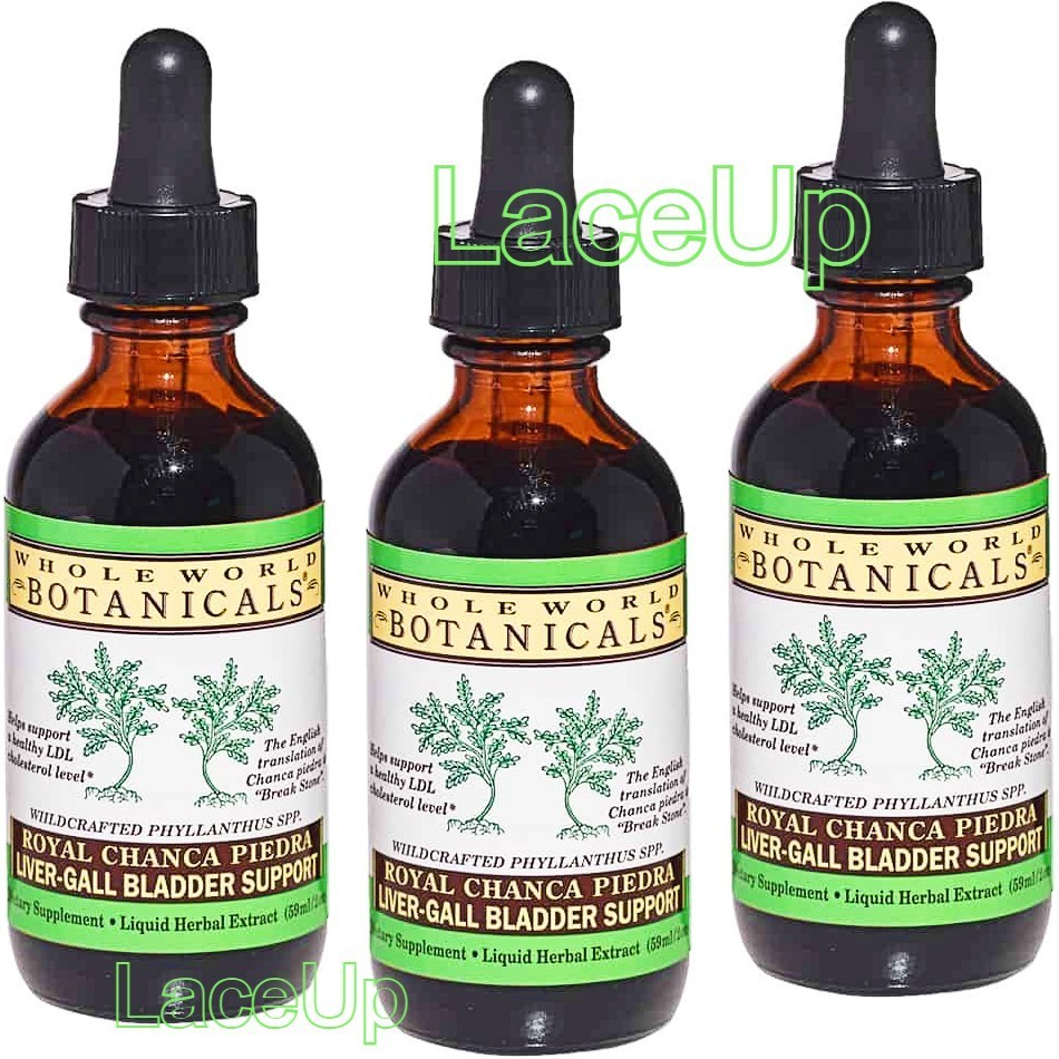 3x – Royal Chanca Piedra, Liver-Gall Bladder Support Whole World Botanicals drop