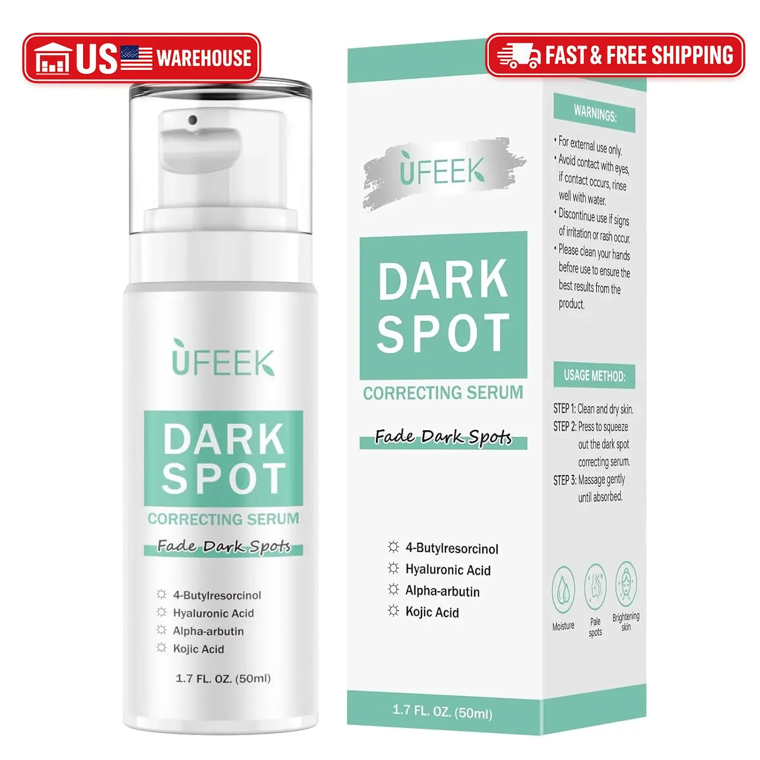Dark Spot Remover for Face and Body Serum, Dark Spot Corrector for Freckles Mela