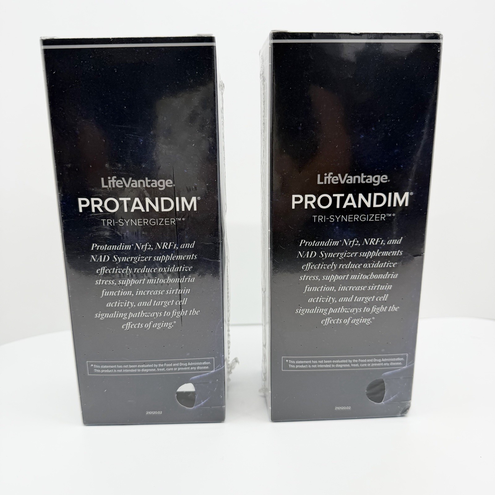 2 PACK Protandim Tri Synergizer NRF1 NRF2 NAD 30 Day Supply Best By 05/2026