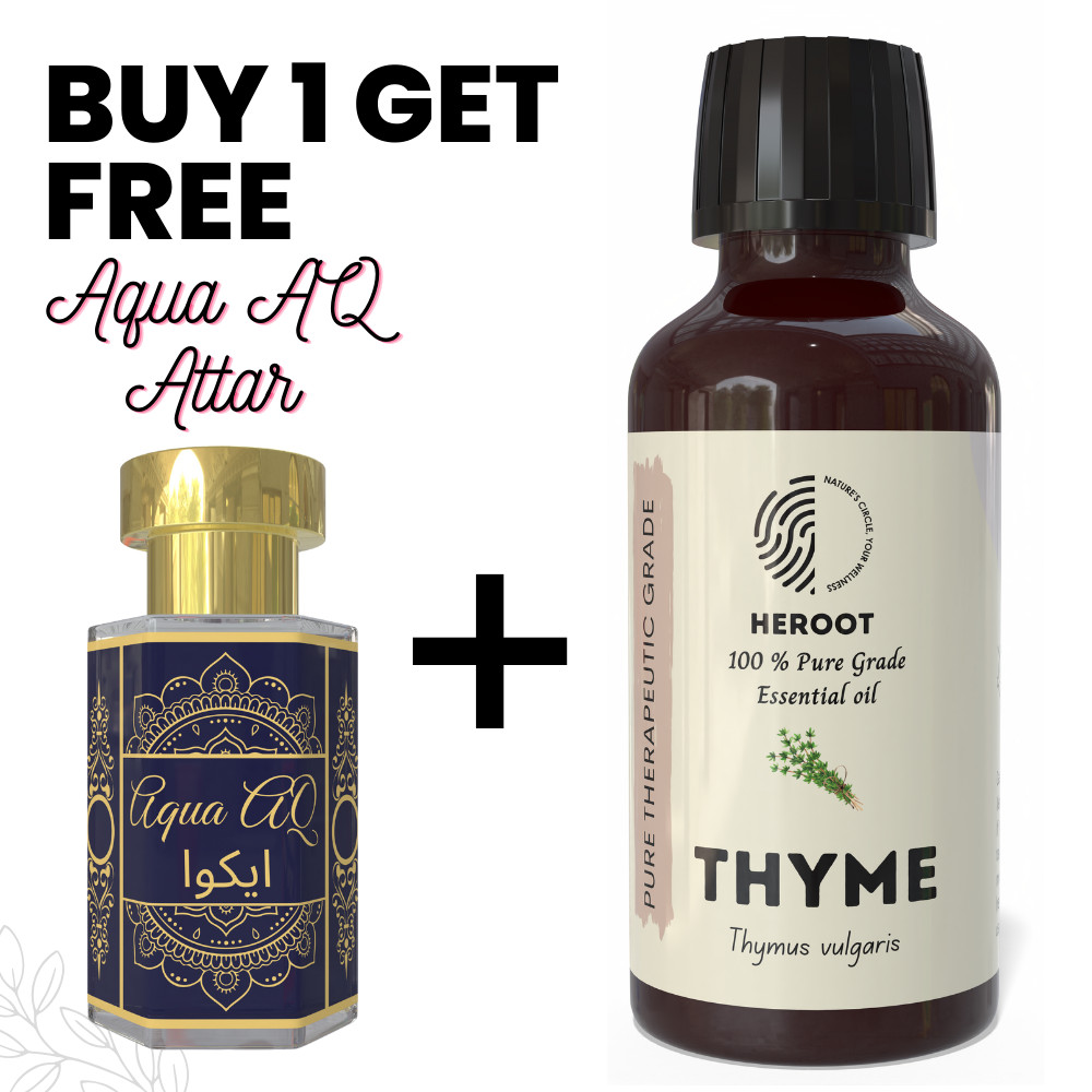 Thyme Essential Oil 10ml Aromatherapy Diffuser Home Fragrance DIY + Free Attar