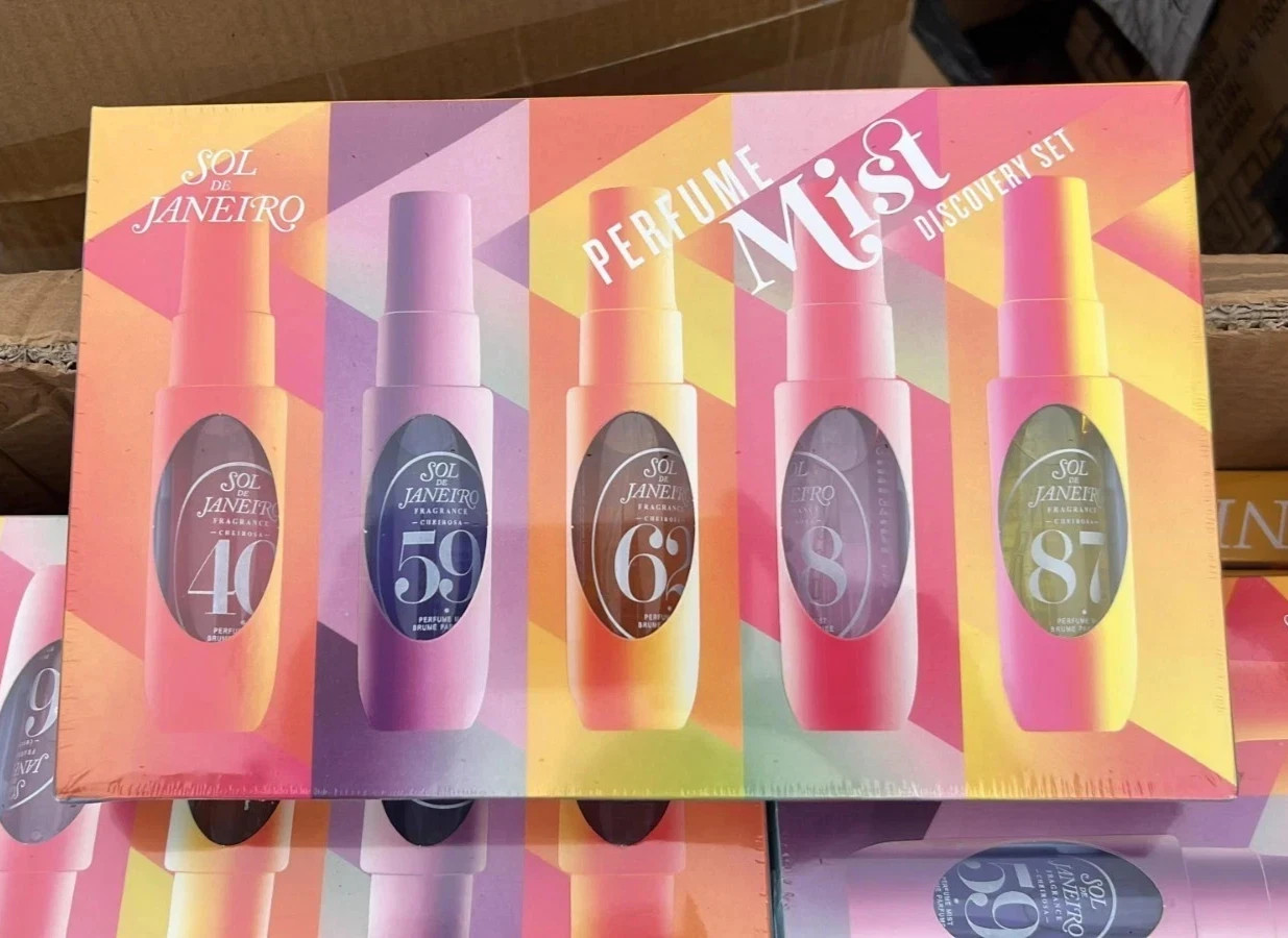 Sol de Janeiro Perfume Mist Discovery Set Lim Ed Cheirosa 40, 68, 59, 87, 62