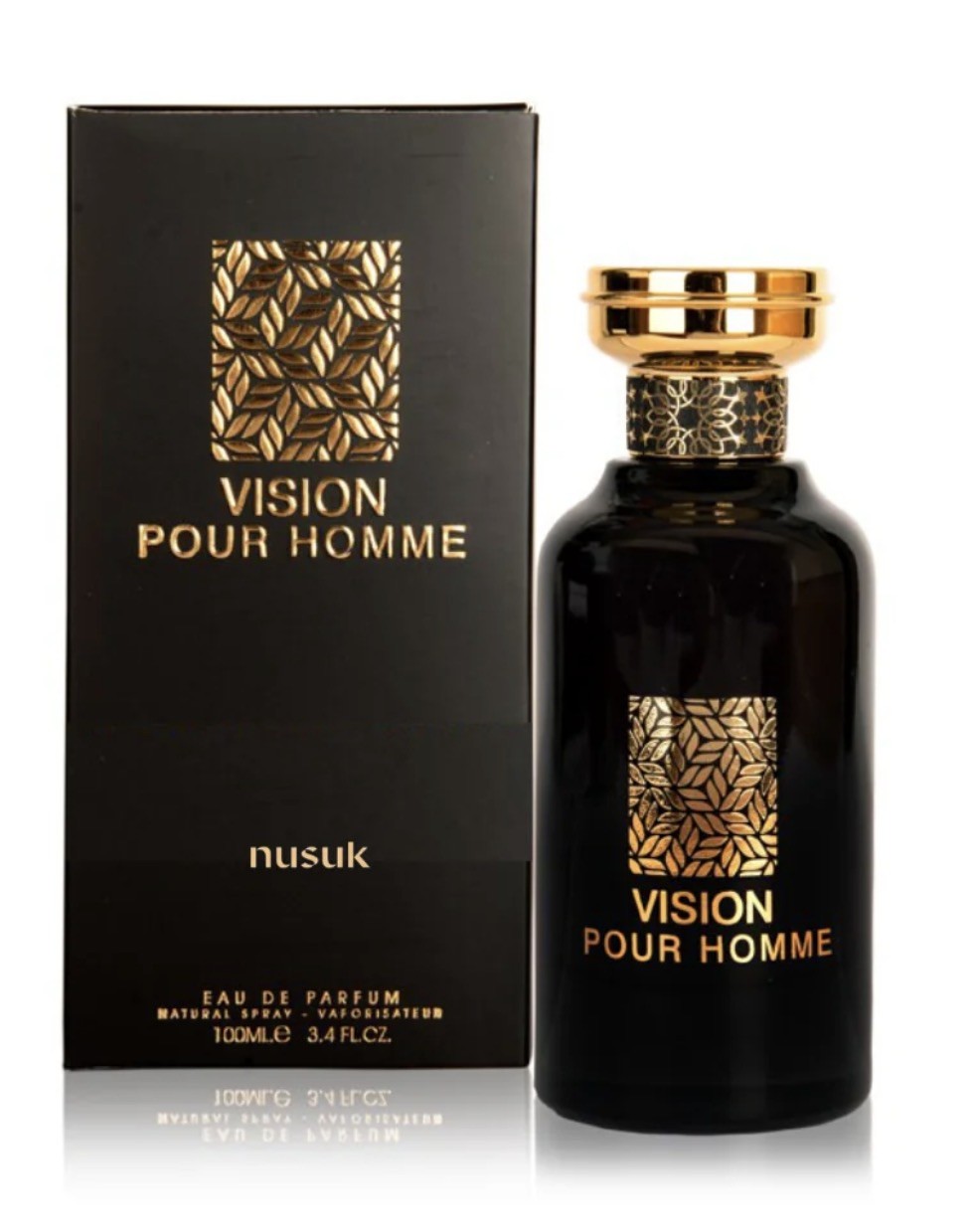 Nusuk Nusuk Vision Pour Homme For Men 100ml 3.4oz Lasting Eau De Perfume Spray
