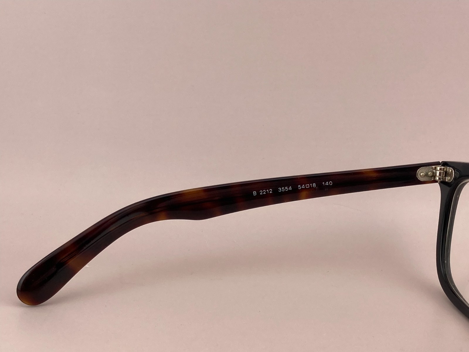Burberry Eyeglasses Frame Italy B 2212 3554 54-18-140 Black Full Rim SEE*