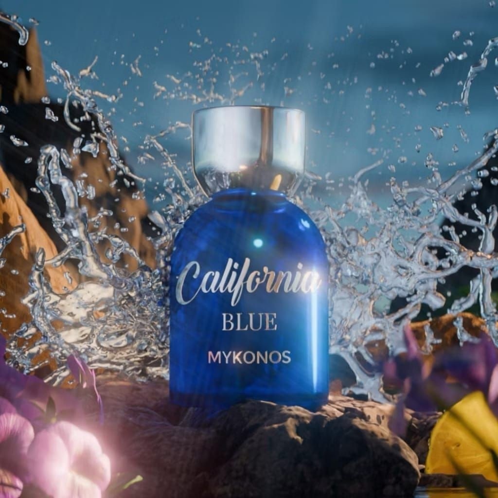 Discounts! Perfume California Blue Extrait de Parfum by Mykonos – 50ml