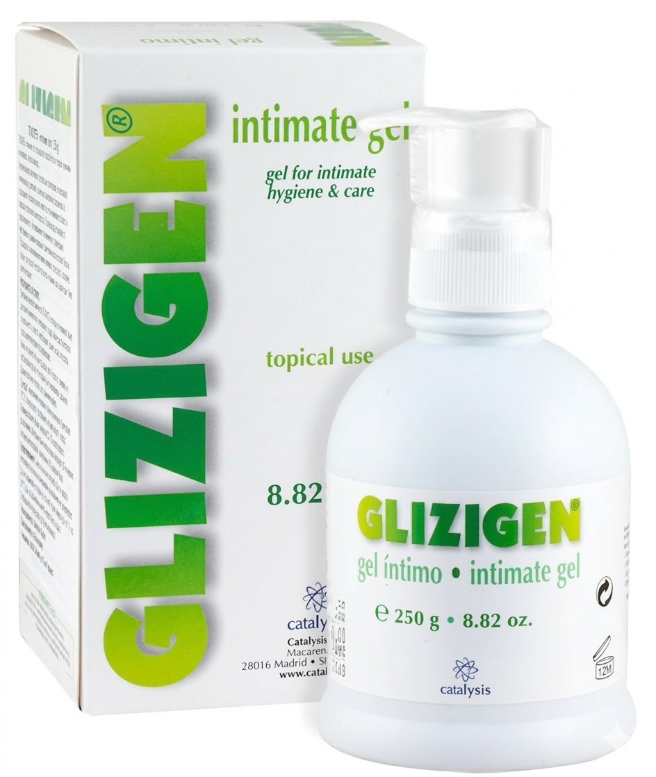 Glizigen Intimate Hygiene Gel Glycyrrhizinic Acid Lactic Acid 250 ml