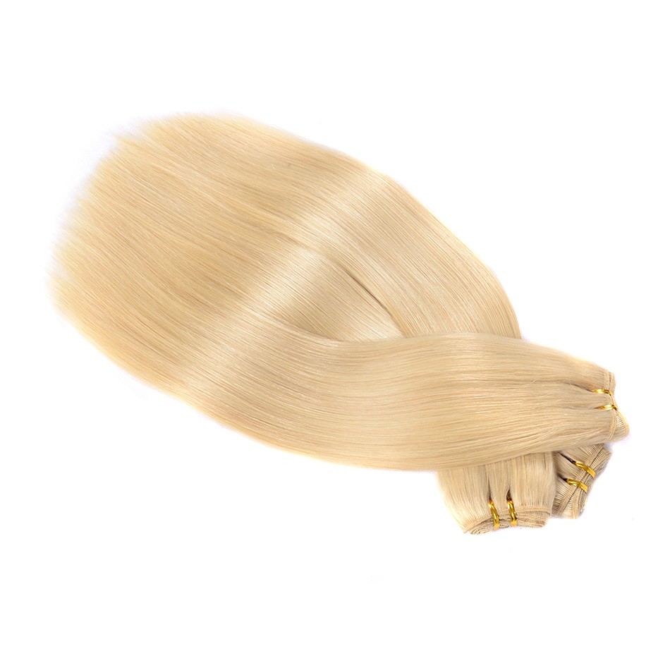 613 Blonde Straight 100 Virgin Remy Human Hair 10 In – 32 In 1 or 3 Bundles