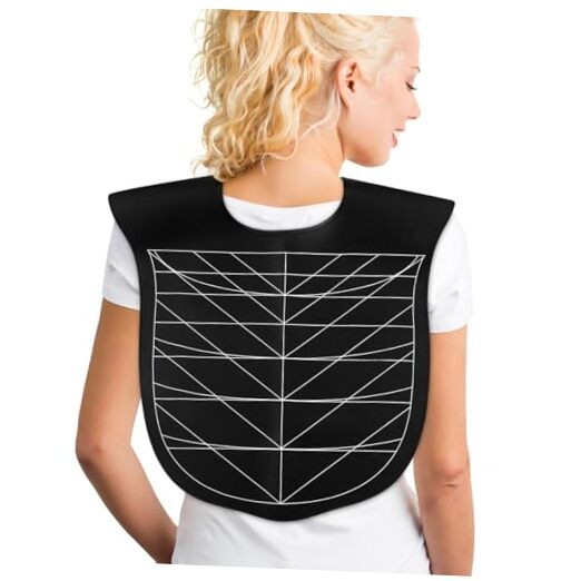 Salon Hair Cutting Collar Cape, Hair Cutting Cape Angular and Straight