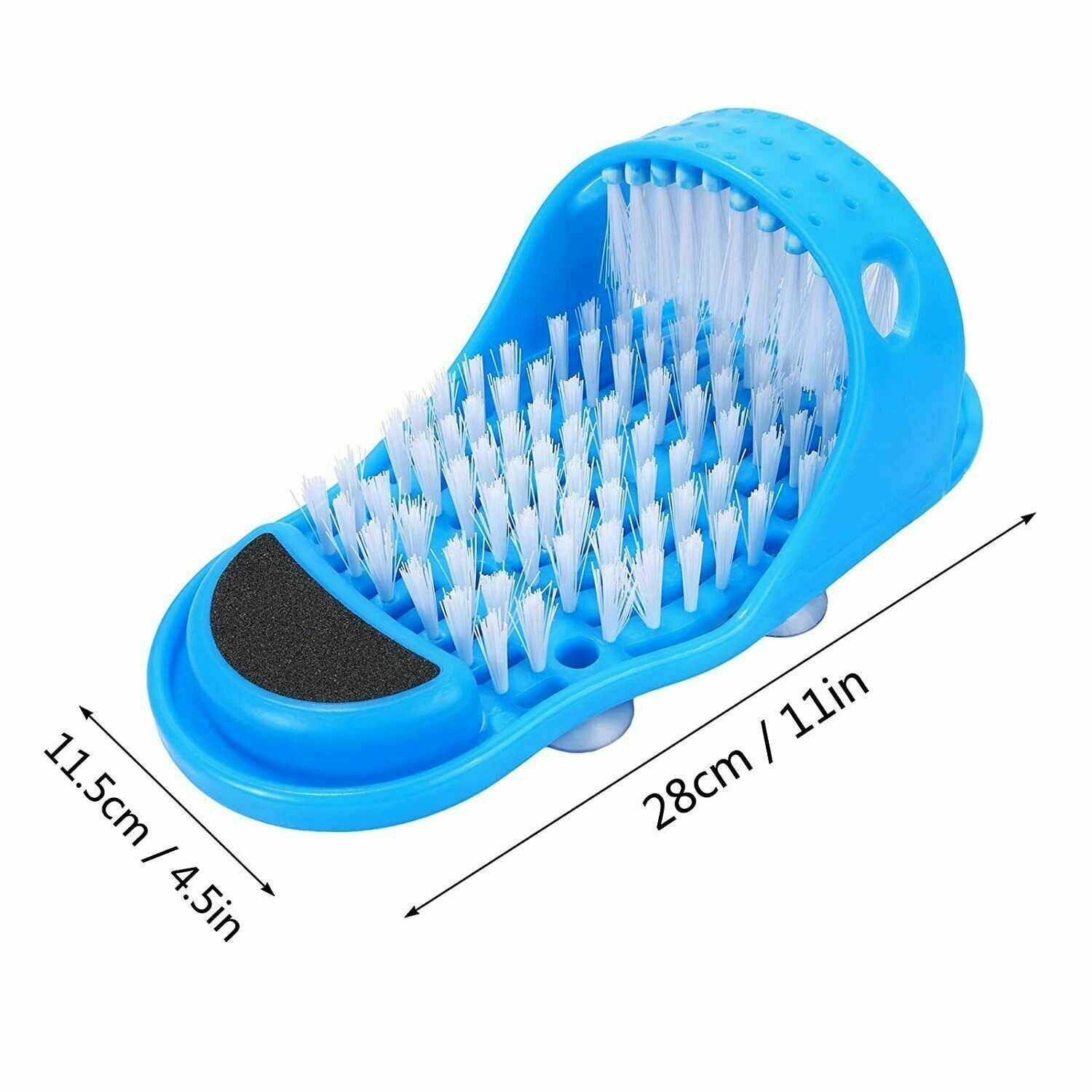 Shower Feet Foot Scrubber Exfoliating Massager Cleaner Washer Wash Slipper Brush