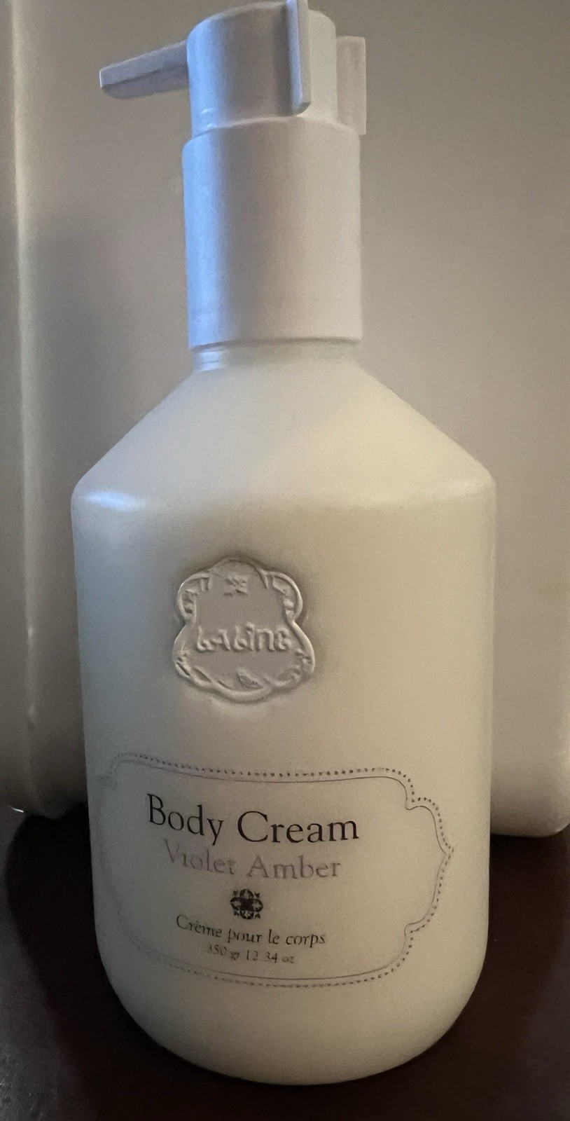 Laline Body Cream Violet Amber 350g/12.34 oz Made In Israel New
