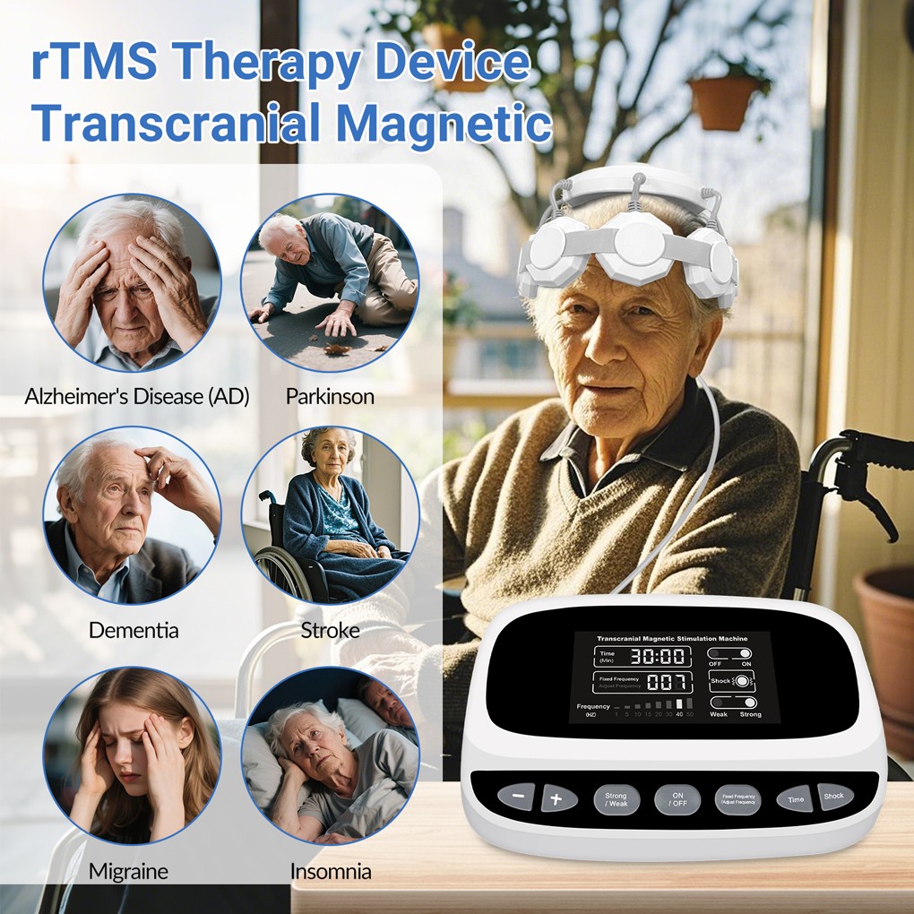 Repetitive Transcranial Magnetic Machine for Parkinsons Brain Wellness At Home