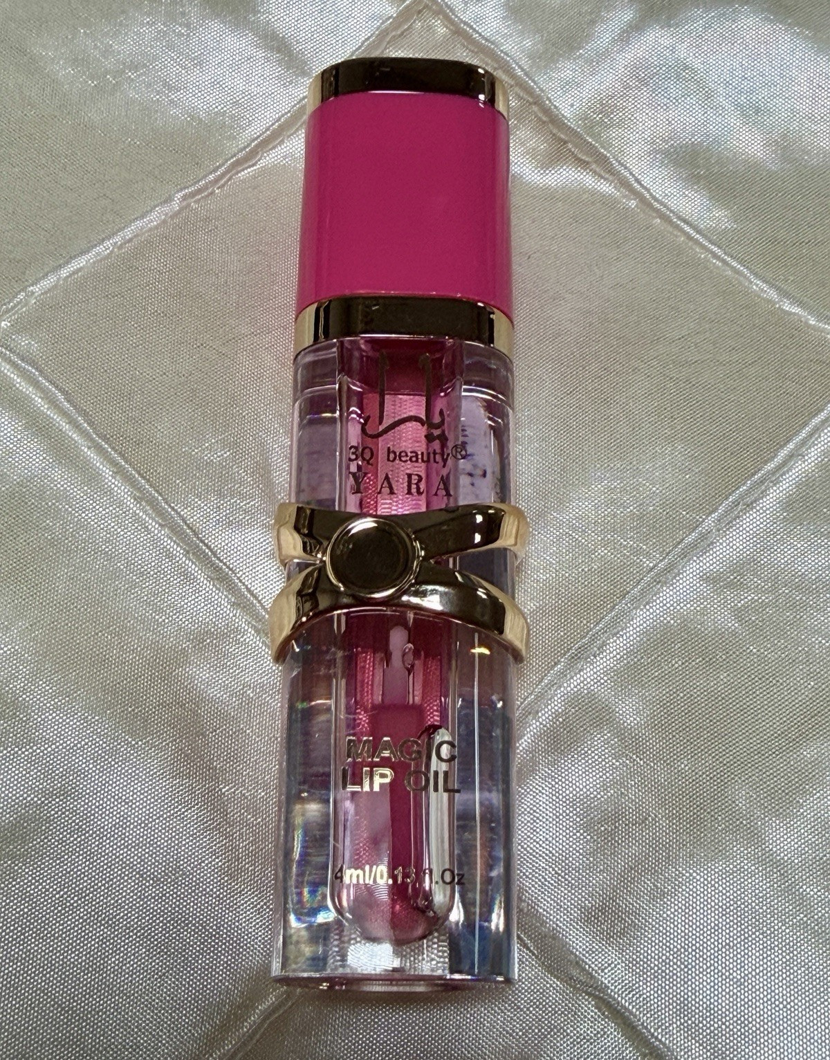 YARA beauty Magic Lip Oil, Pink Shade – Glossy Shine Effect 0.13 fl oz