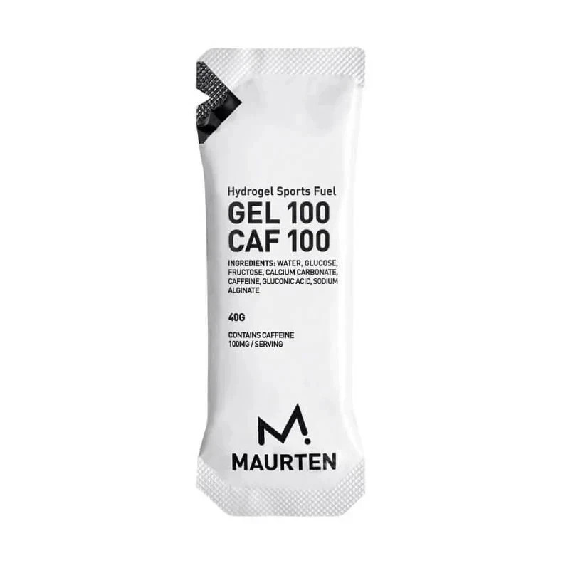 Maurten Gel 100 Caf Energy Gel Hydrogel Carb Fuel Box of 48 Best By: 20Oct2026