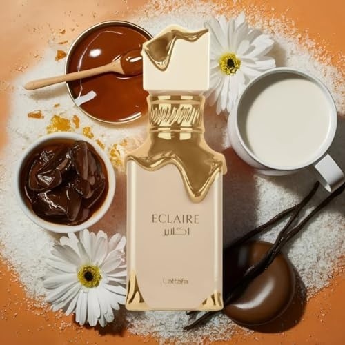 Lattafa Eclaire Vanilla, Caramel Eau de Parfum For Women, 3.4oz 100ml New SEALED