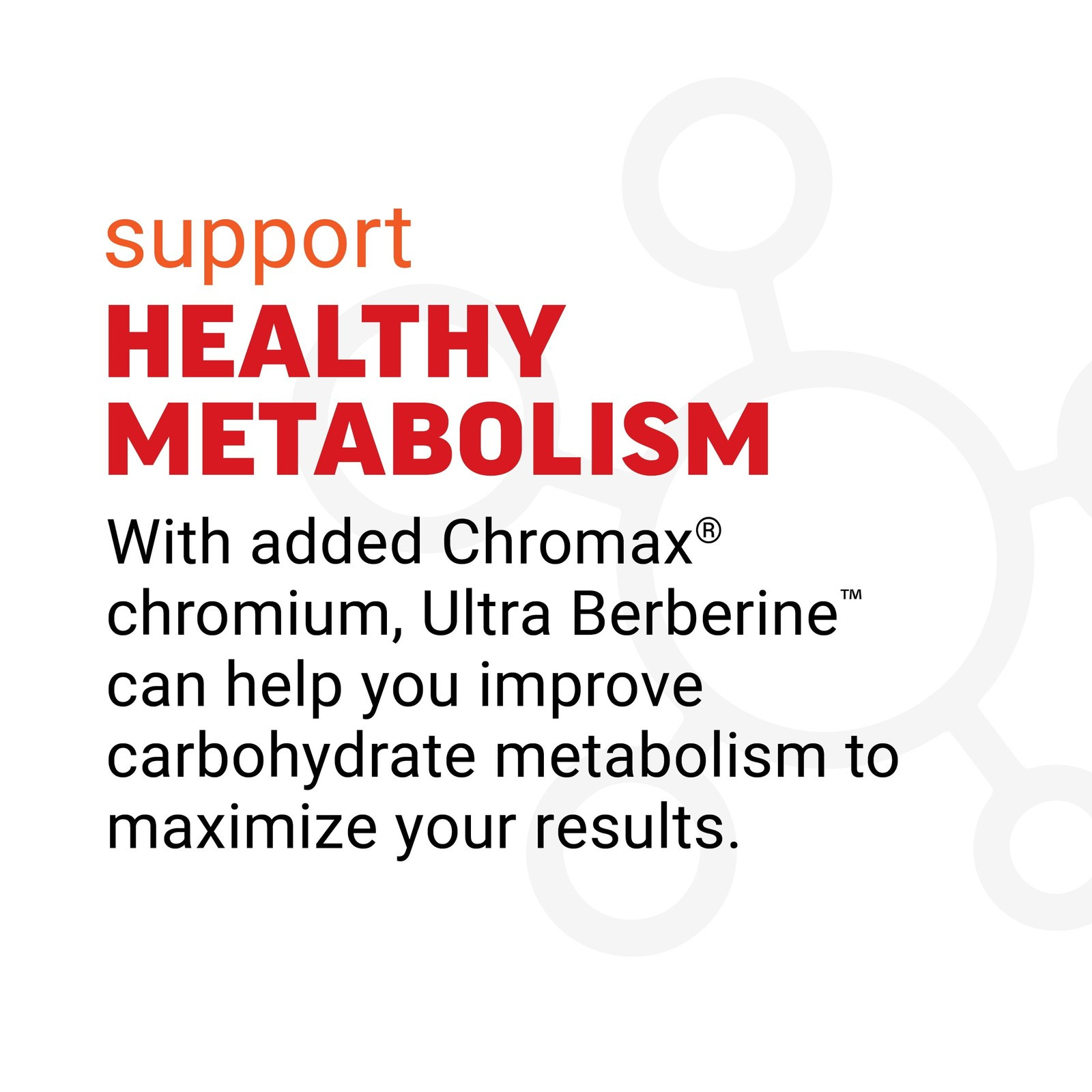Ultra Berberine, 500Mg Berberine HCL, Cinnamon & Chromium for Metabolism Support