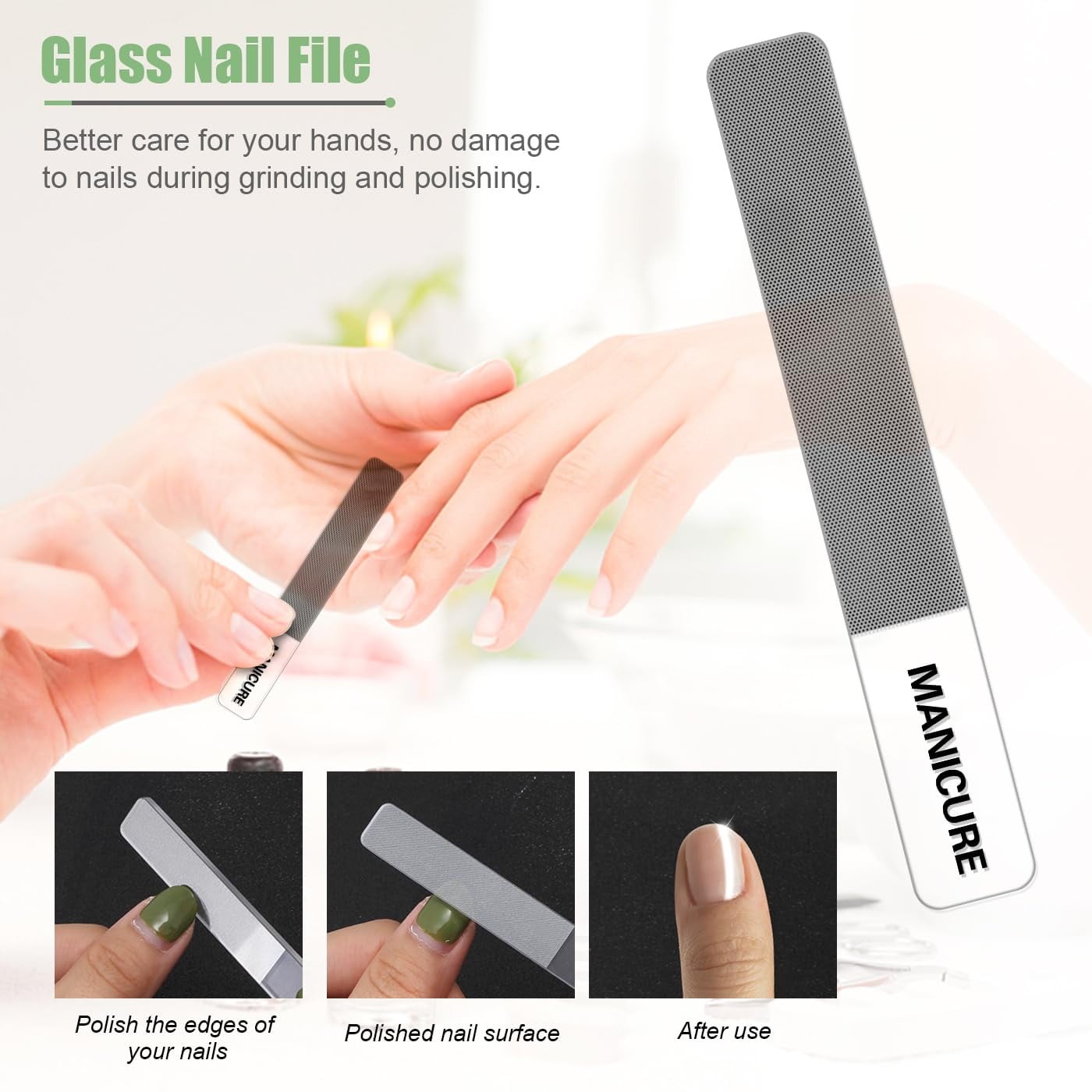 GMOX Stainless Steel Nail Care Set 16pcs Manicure Pedicure Grooming Kit Tools