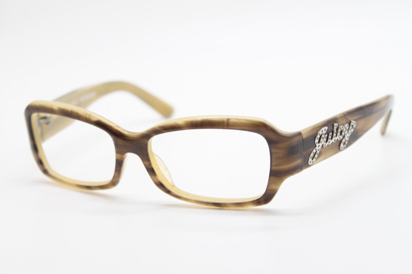NEW JUICY COUTURE REVOLUTION GLAM/S 09D5 RY BROWN AUTHENTIC EYEGLASSES 54-16