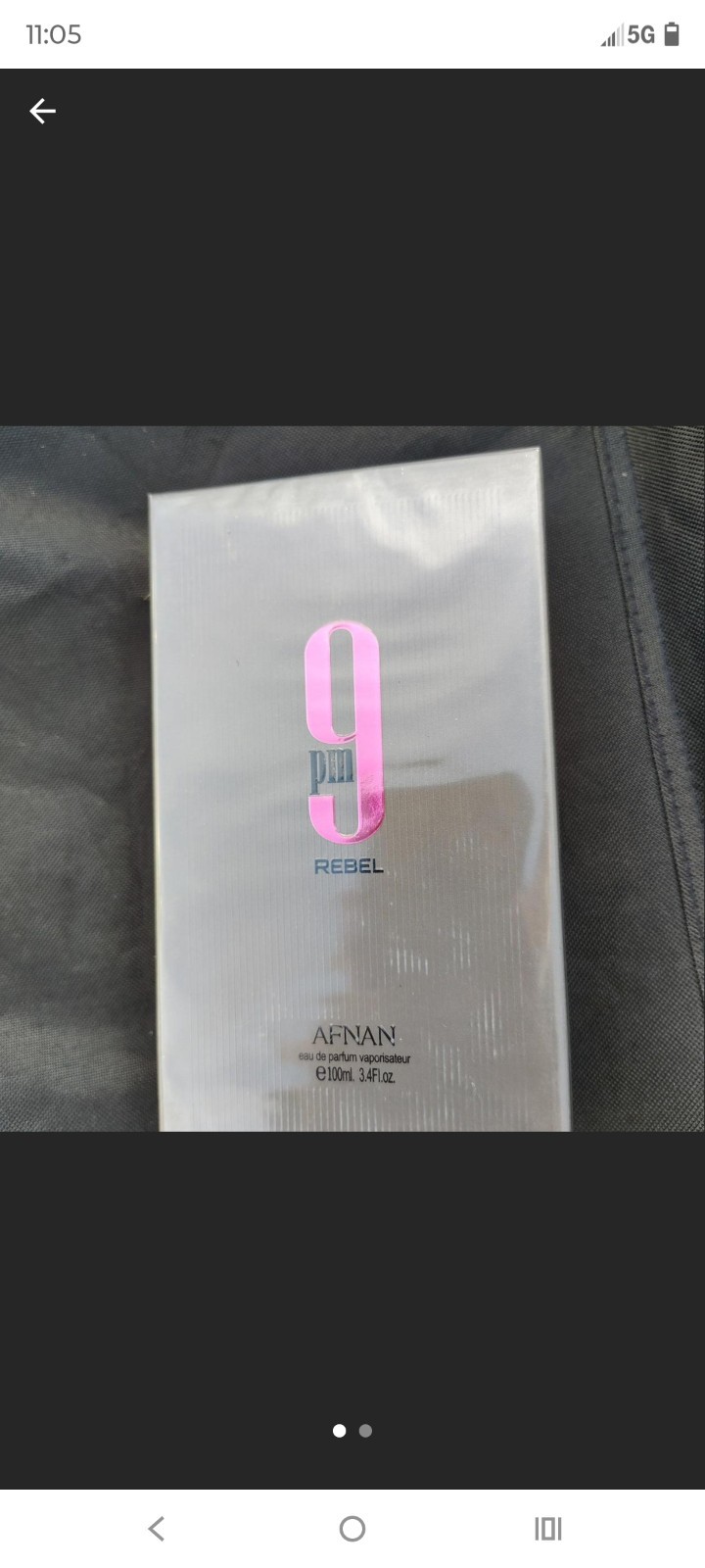 Afnan 9PM Rebel Eau de Parfum EDP 3.4 fl oz 100ml Unisex Banger Fragrance!