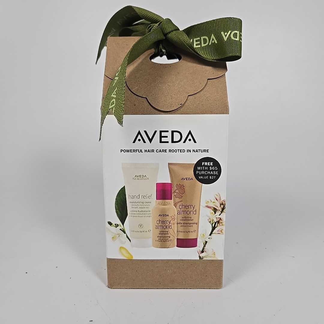 Aveda Cherry Almond Softening Hair and Body Essentials Set
