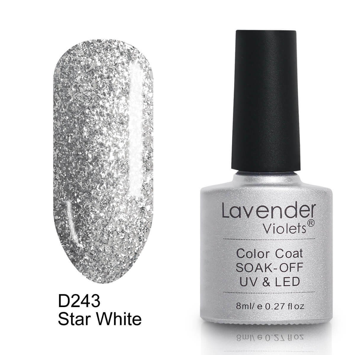 Lavender Violets UV LED Soak Off Nail Gel Polish Salon D312 or D243 (Pack Of 6)