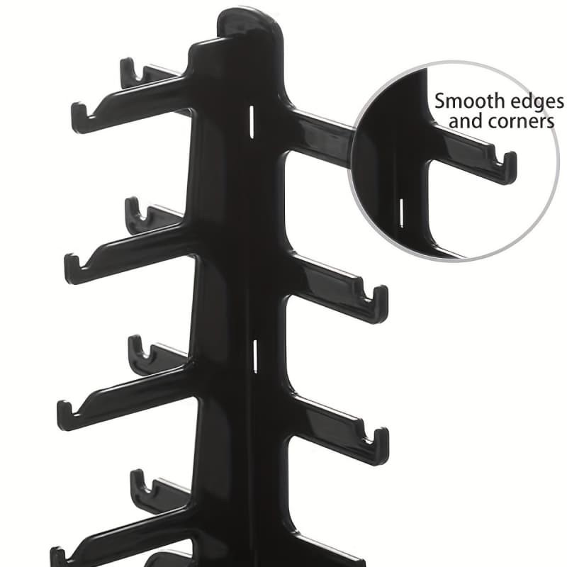 6 Layer Glasses Display Stand Acrylic Eyeglasses Rack Sunglasses Holder Storage