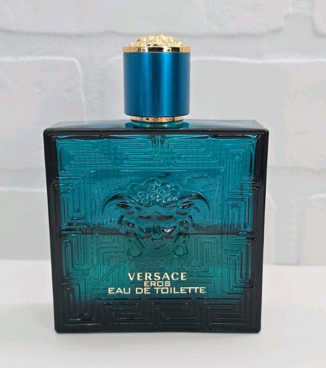 Versace Men’s Eros Eau de Toilette Spray 3.4 oz. Pre Owned