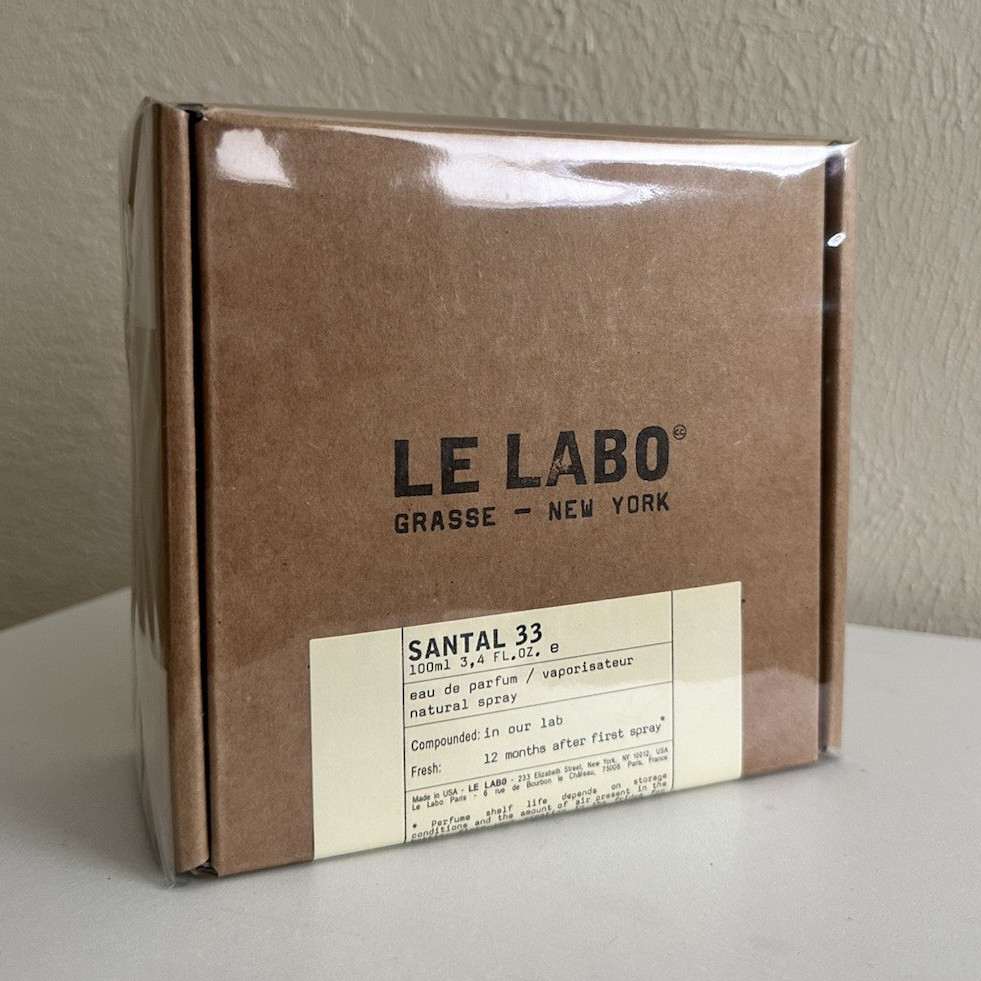 Le Labo Santal 33 Eau de Parfum Natural Spray 3.4 fl oz Sandalwood