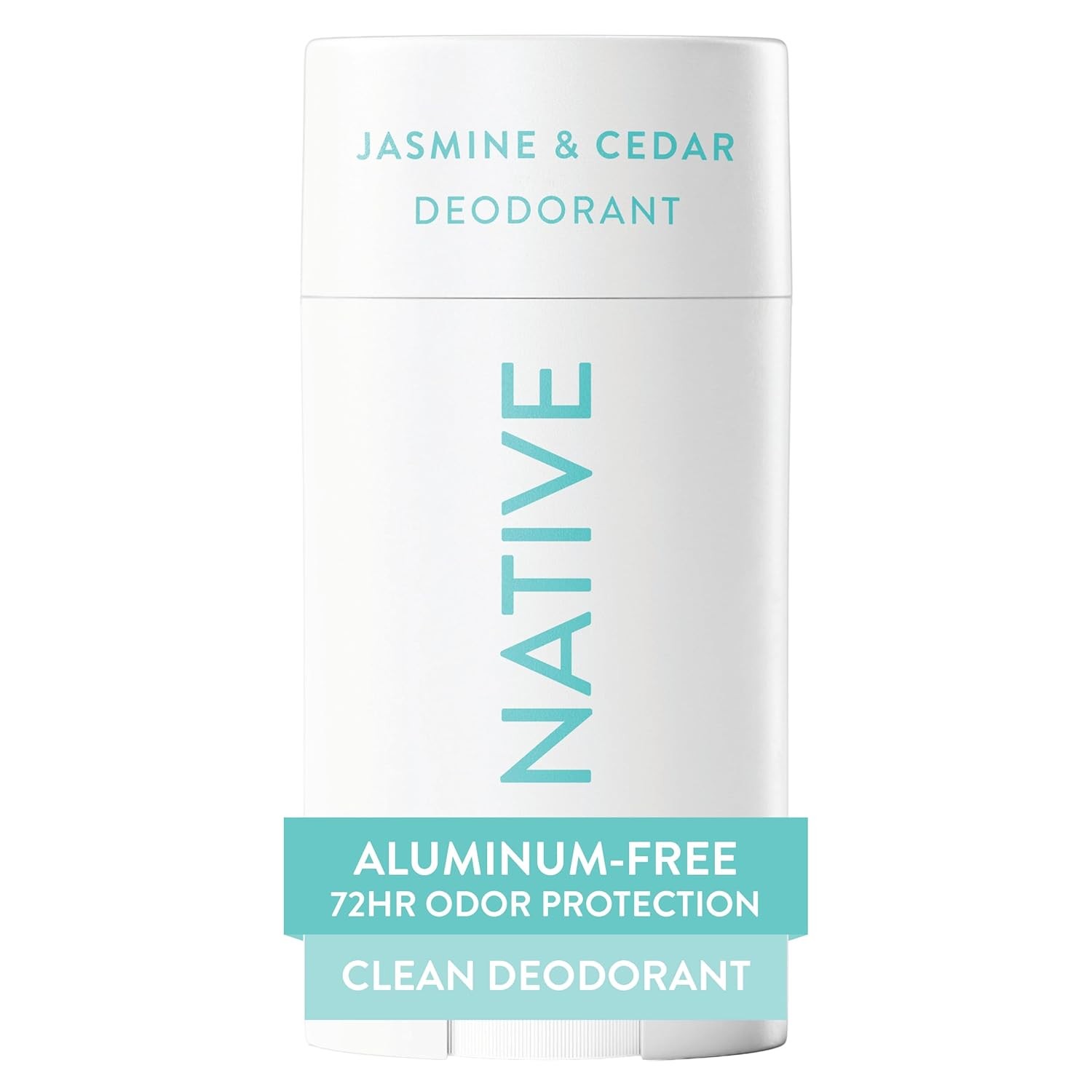 Native Aluminum Free Deodorant Jasmine & Cedar 72HR Odor Control 2.65 oz