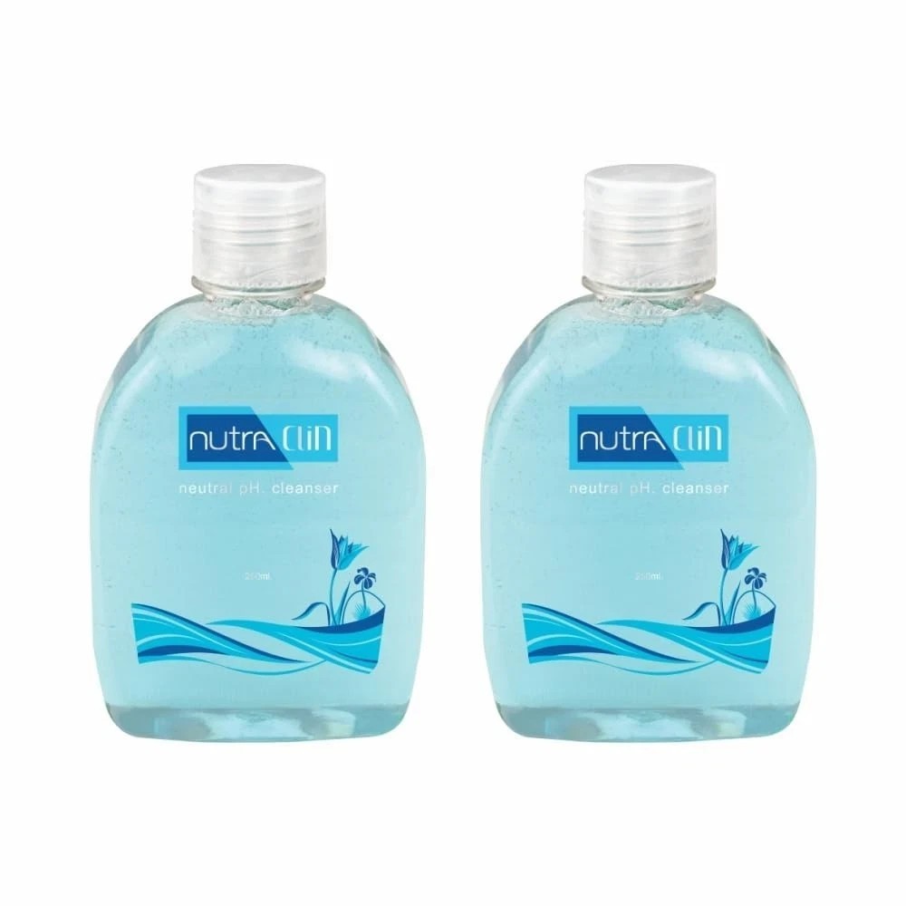 Ethiglo Nutraclin Neutral PH Cleanser 250ml : Pack of 2