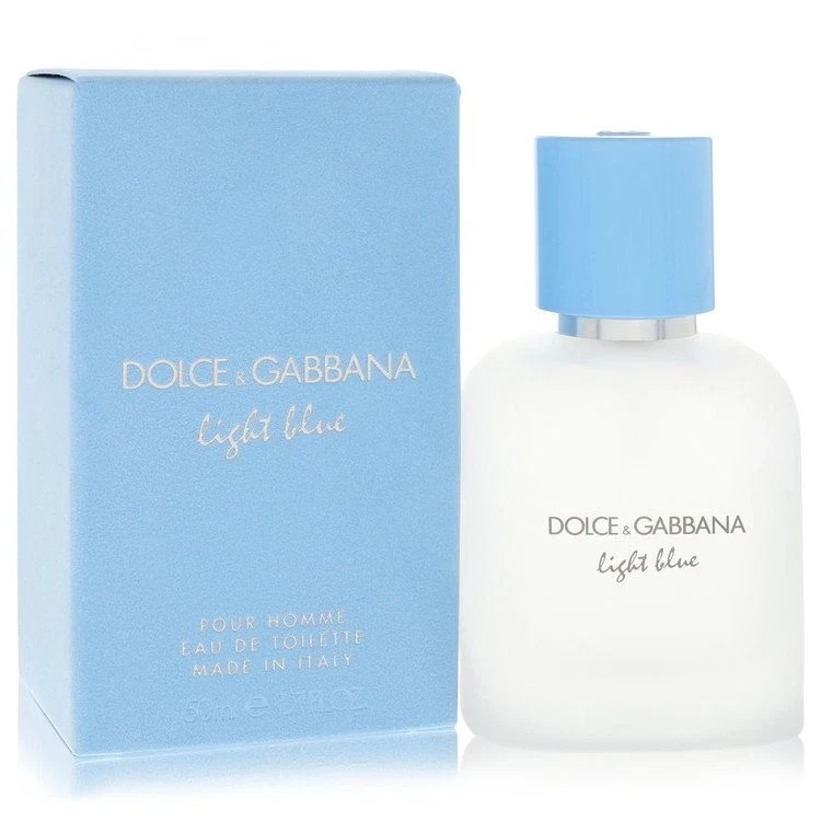 LIGHT BLUE POUR HOMME/D&G EDT SPRAY 1.69 OZ (50 ML) (M)