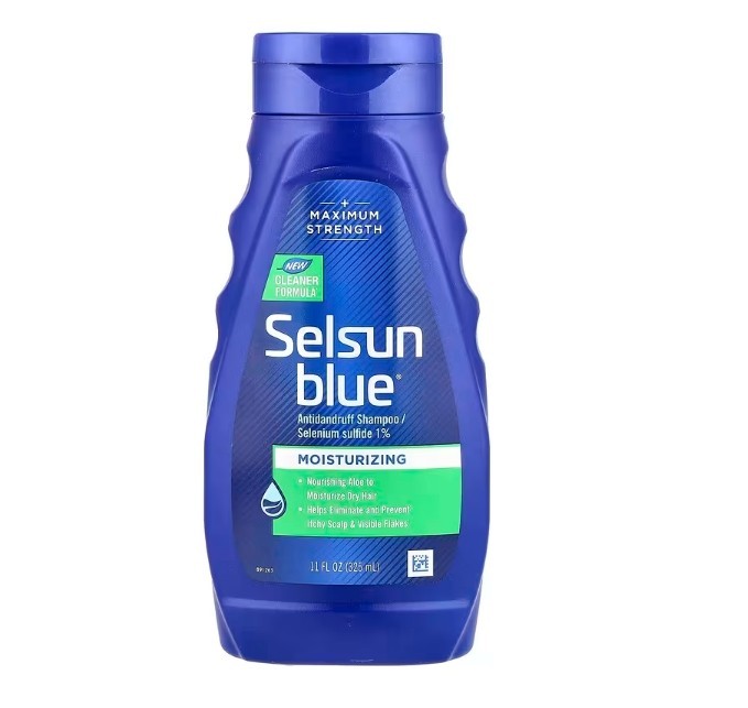 Selsun Blue, Antidandruff Shampoo, Moisturizing, 11 fl oz (325 ml)