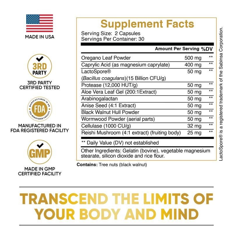 Candida Cleanse – Gut and Colon Support