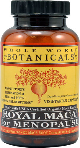 Whole World Botanicals Royal Maca® for Menopause — 120 Vegetarian Capsules