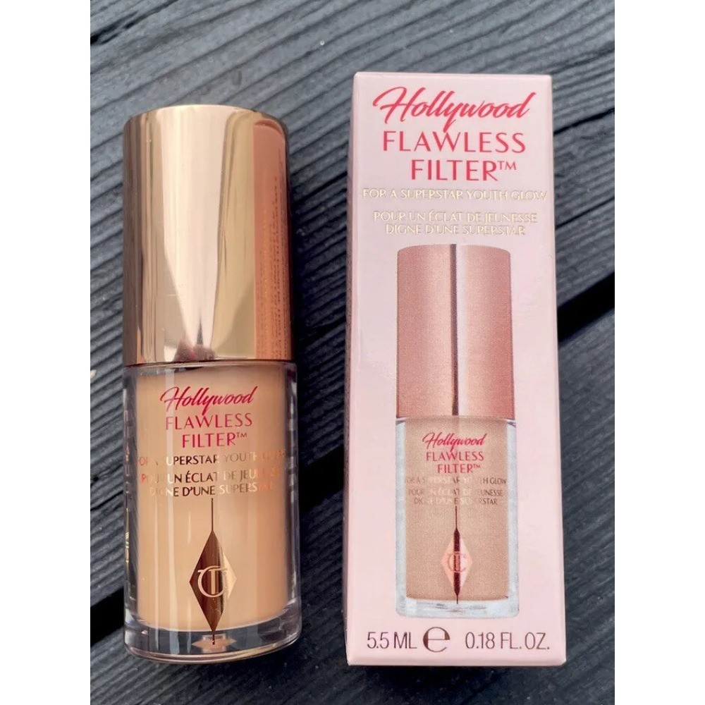 Charlotte Tilbury Authentic Flawless Filter Radiant Mini size 0.18 oz 4 Colors