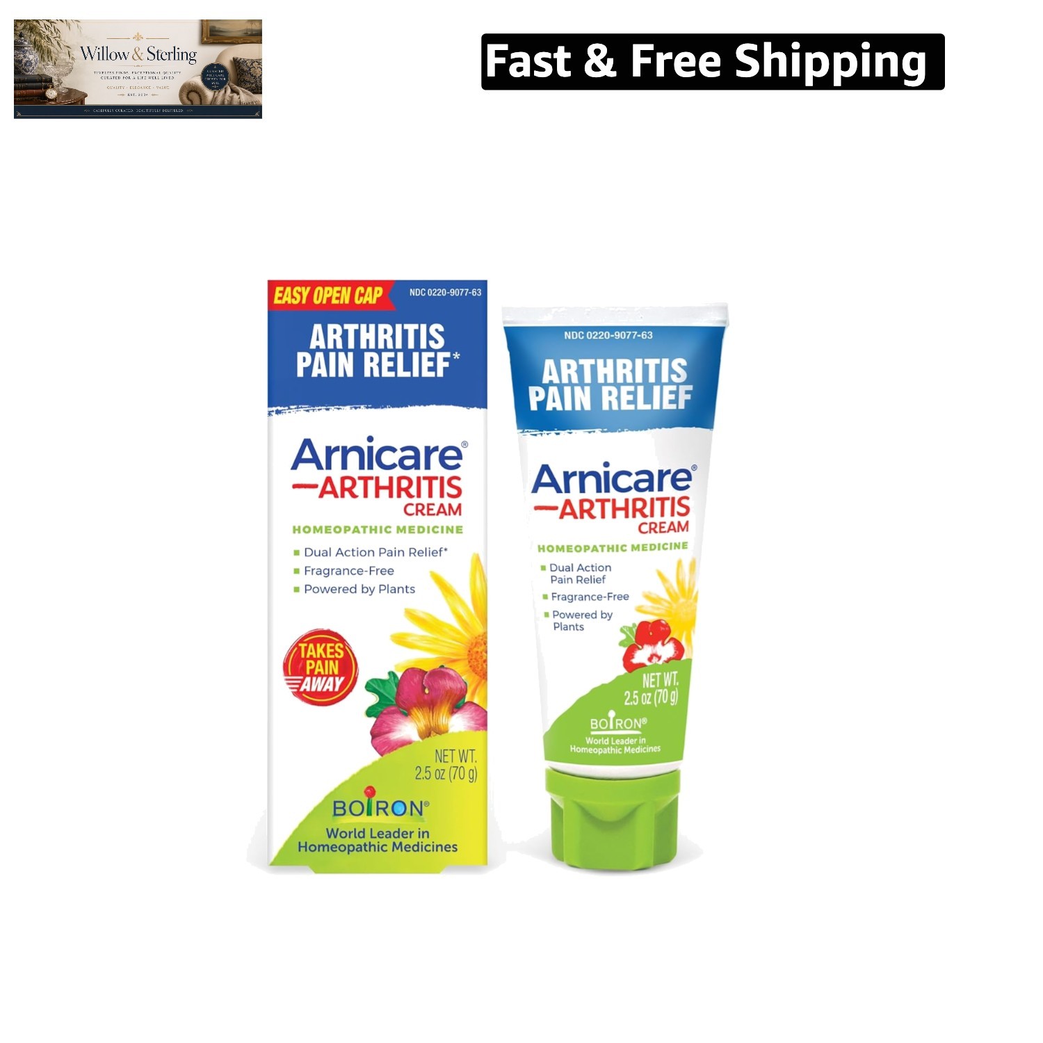Arnicare Arthritis Cream for Pain Relief of Knees, Hands, Wrists, Elbows, Joi…