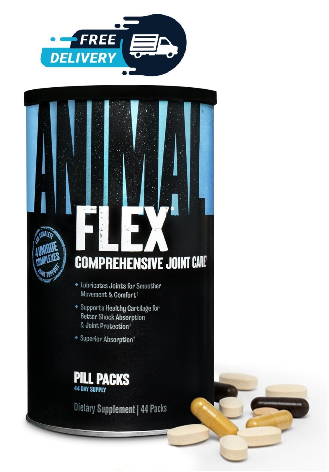 UNIVERSAL NUTRITION ANIMAL FLEX Comprehensive Joint Care Support 44 Packs