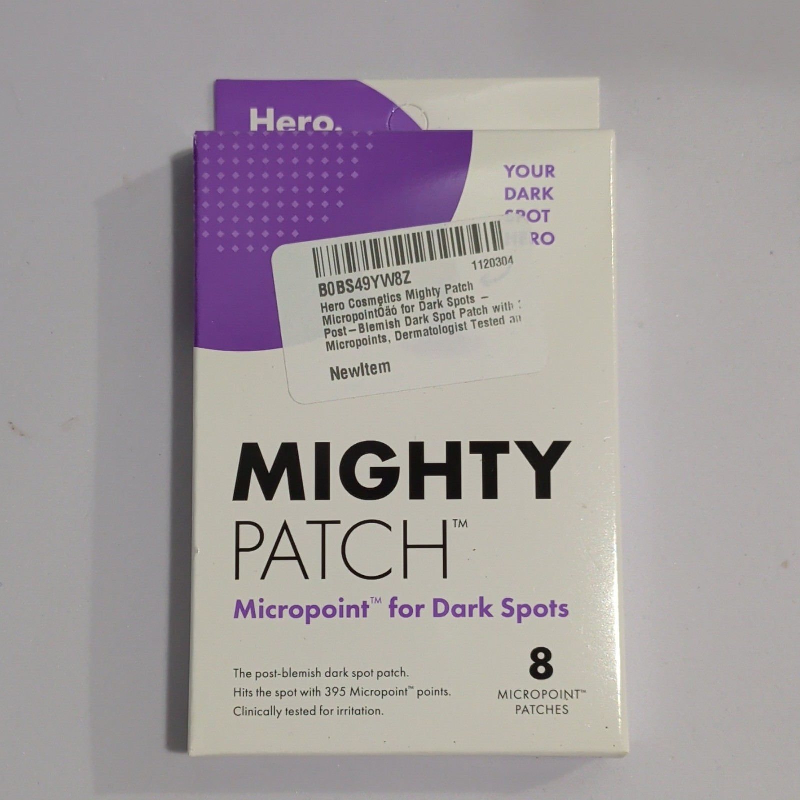 Hero Mighty Patch Micropoint Dark Spots Patches 8ct Dermatologist Tested 06-2028
